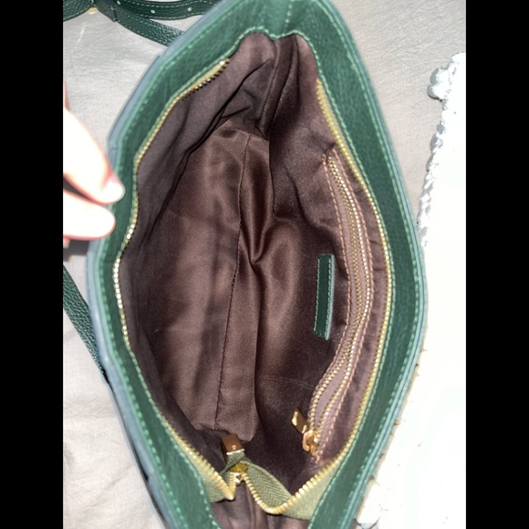 ANNA PAOLA Made In Italy Brit Shoulder Bag - Leather (For Women) - Picture 12 of 16